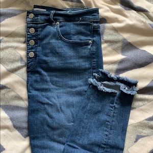 Loft High Waisted Skinny Jeans